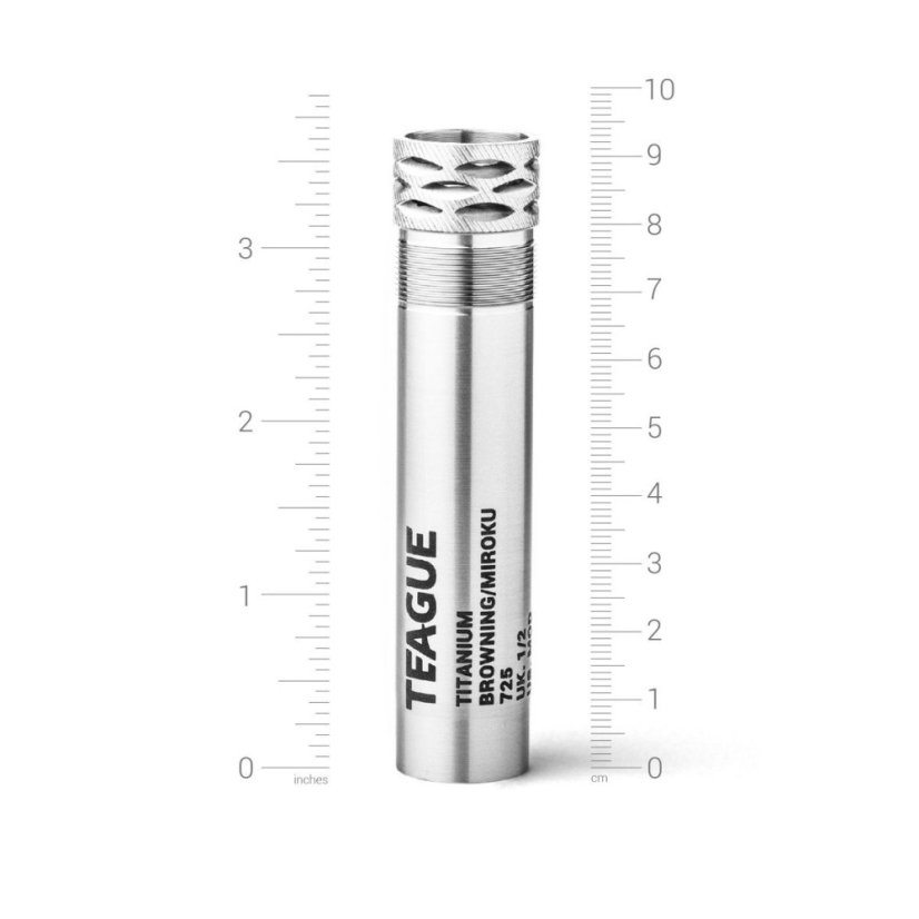 Teague - Browning Invector DS 725/825 12ga - Extended - Titanium - Ported