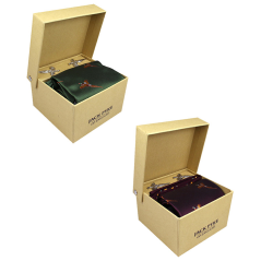 Jack Pyke - Tie, Hanky and Cufflinks Gift Set Pheasant