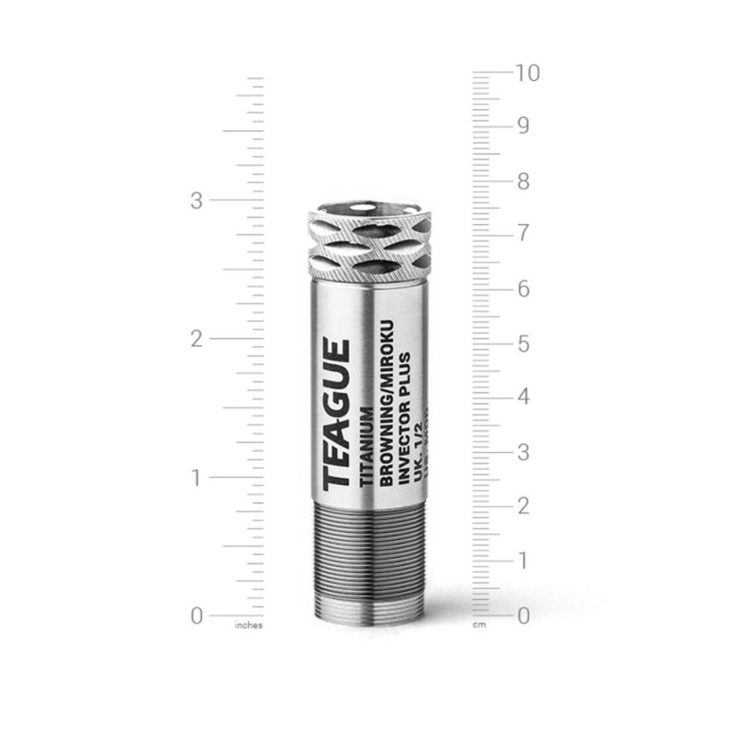 Teague - Browning Invector+ 12ga - Extended - Titanium - Ported