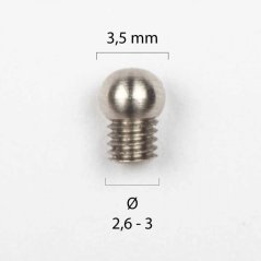 Front sight on a shotgun - metal - No. 16