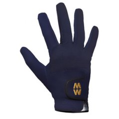 MacWet MicroMesh - shooting gloves summer - blue - short cuff